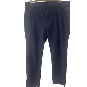 Oakley Mens Navy Blue Regular Fit Performance Pants Moisture‎ Wicking 36W x 34L